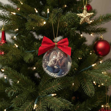 Carregar imagem no visualizador da galeria, Mini cesta de natal + 6 fotos polaroid + bola de natal