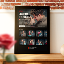Carregar imagem no visualizador da galeria, Quadro Netflix 1
