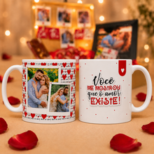Carregar imagem no visualizador da galeria, Cesta Romântica (Chocolove) + caneca + quadro + polaroid
