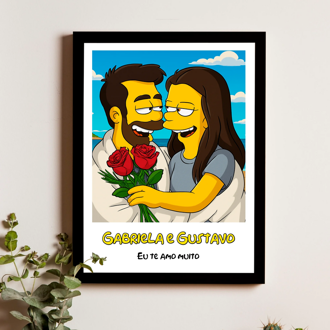 mockup quadro desenhos