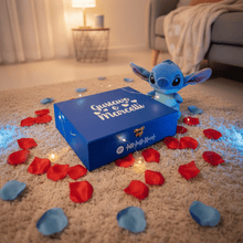 Carregar imagem no visualizador da galeria, Cesta Romântica (Lilo &amp; Stitch) + Quadro Spotify + Fotos Polaroid
