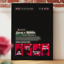 Carregar e reproduzir vídeo no visualizador da galeria, Quadro Animado Netflix 1 (proteção em vidro)
