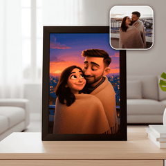 Quadro Cartoon Animação 3D (feito com IA)